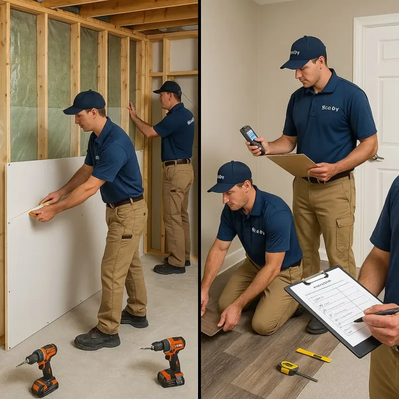 Repairs and Reconstruction process in Meiners Oaks, CA