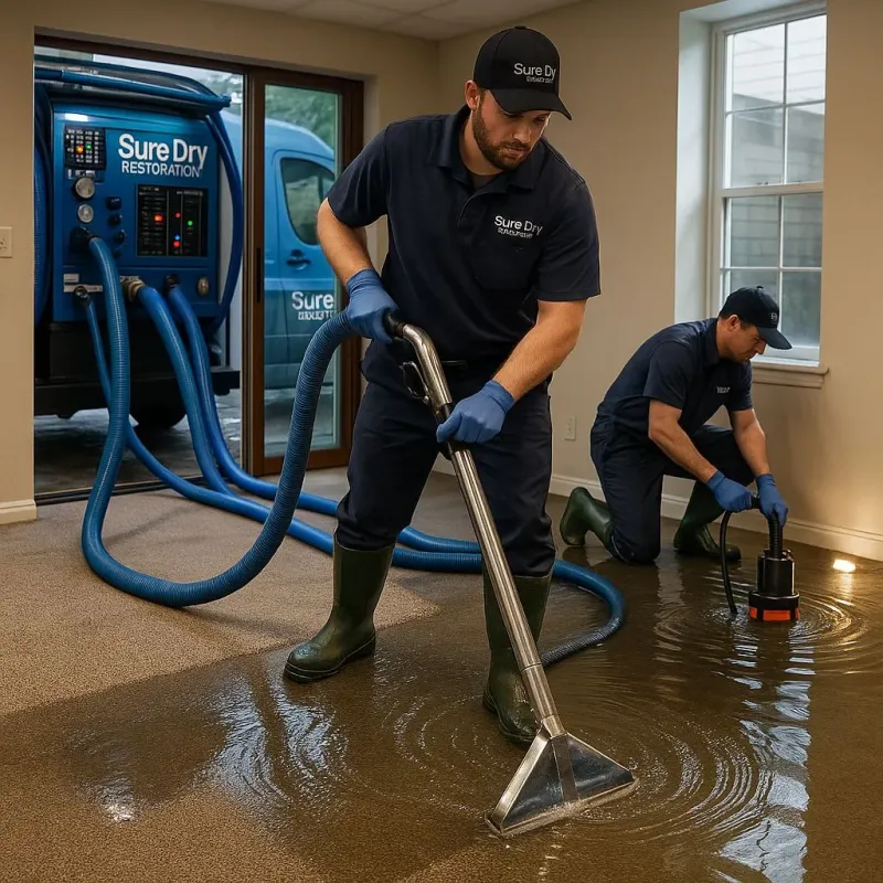 Water Extraction and Removal process in Meiners Oaks, CA